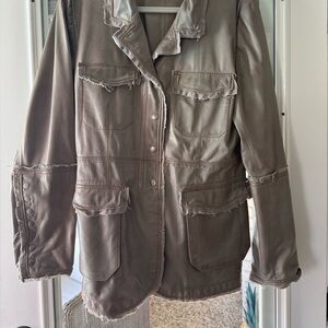 Utility Jacket in Tan